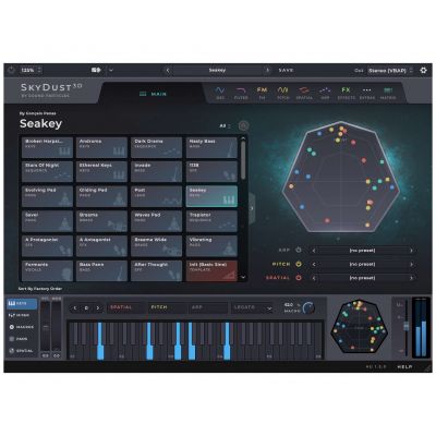 Sound Particles SkyDust 3D Immersive Synth Plug-In