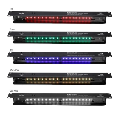 Adam Hall Array Rack Light 1U motion sensor multicolor
