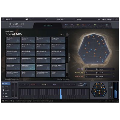Sound Particles MiniDust Screenshot