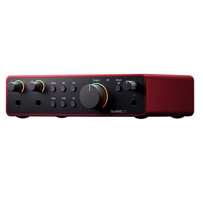 Focusrite Scarlett 2i2 4th Gen Angle
