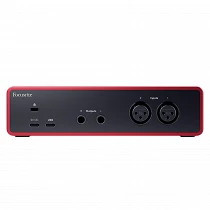 Focusrite Scarlett 2i2 4th Gen Rear