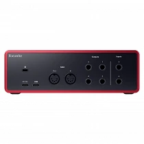 Focusrite Scarlett 4i4 4th Gen Rear