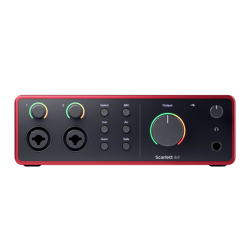 Focusrite Scarlett 4i4 4th Gen Front