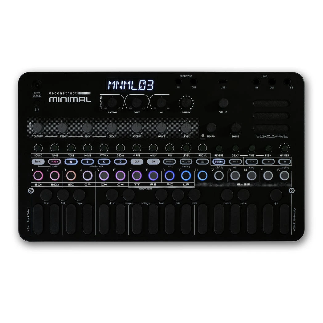 Sonicware LIVEN deconstruct MINIMAL