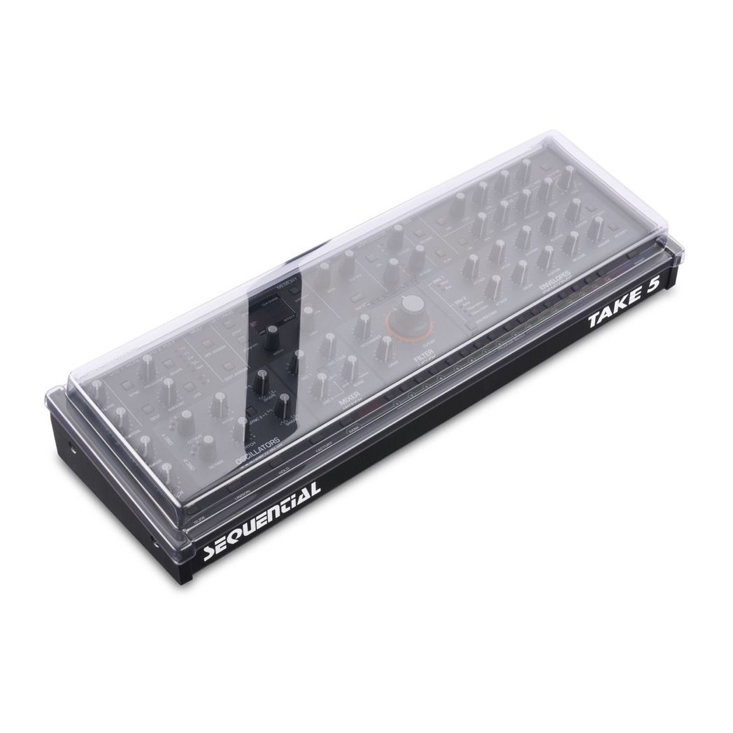 Decksaver Sequential Take 5 / Oberheim TEO-5 Desktop Cover