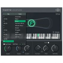 Universal Audio UAD Topline Vocal Tune Escalas