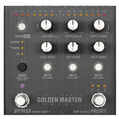 Endorphin.es Golden Master Pedal Black
