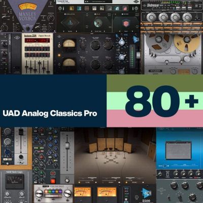 Universal Audio Apollo x8p with UAD Analog Classics Pro + Cable Thunderbolt