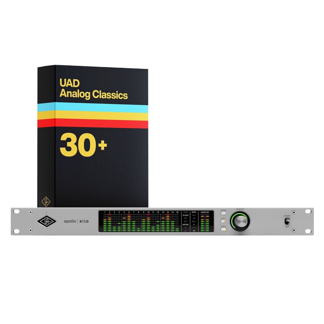 Universal Audio Apollo x16D with UAD Analog Classics