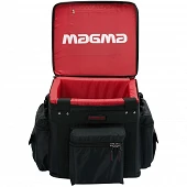 Magma LP Bag Profi 100 Black Red Abierta