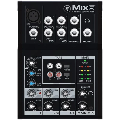 Mackie MIX5 Top