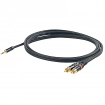 Proel Cable Minijack Estereo a 2 RCA CHLP215LU3