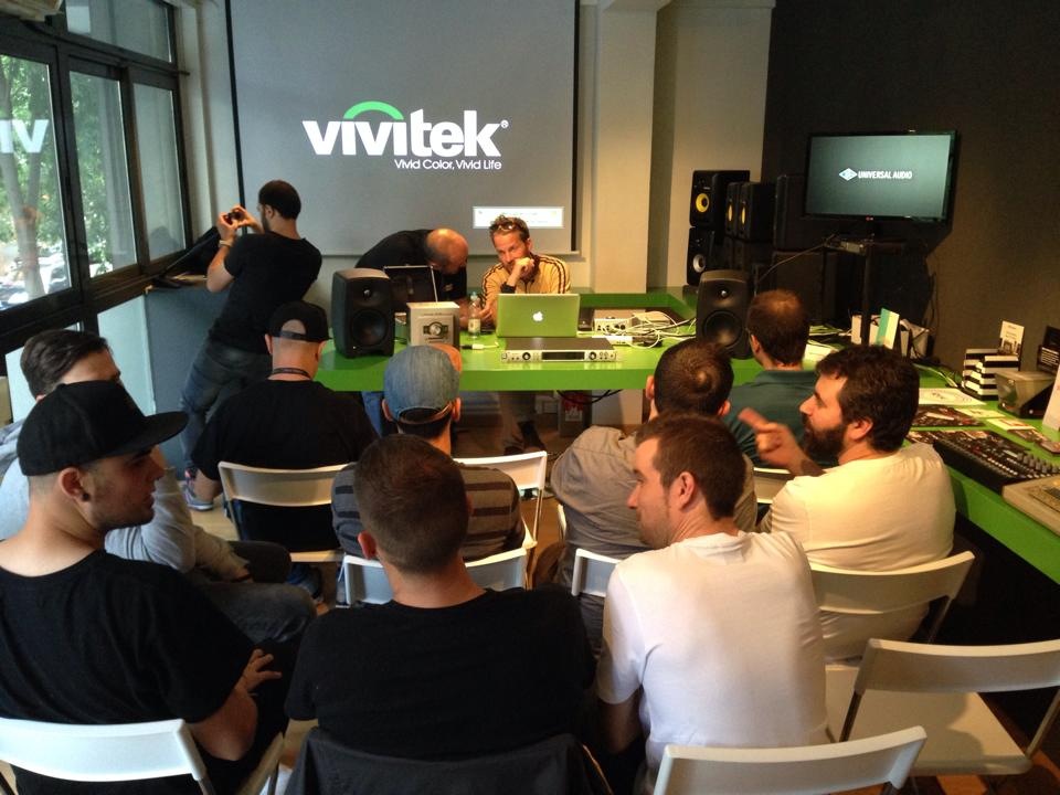 Workshop: Grabando y Mezclando con Apollo y UAD-2