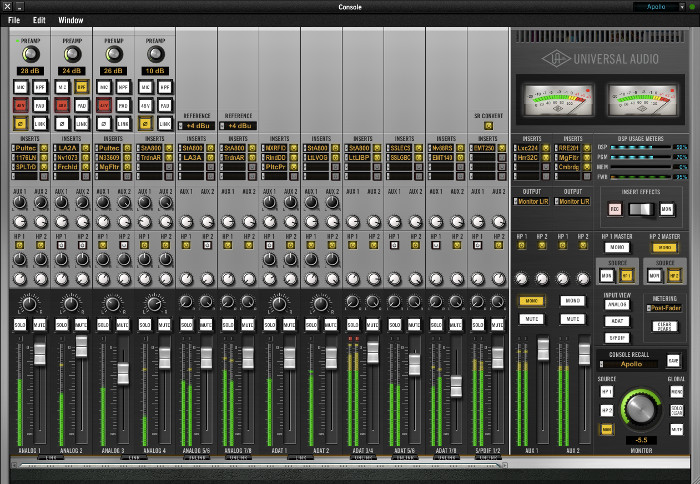 Workshop: Grabando y Mezclando con Apollo y UAD-2
