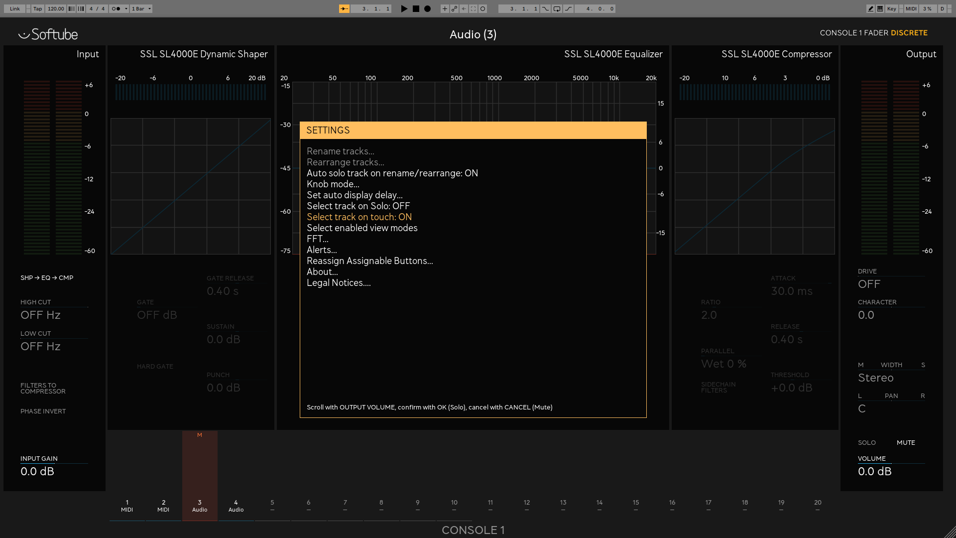 selecttrackontouch