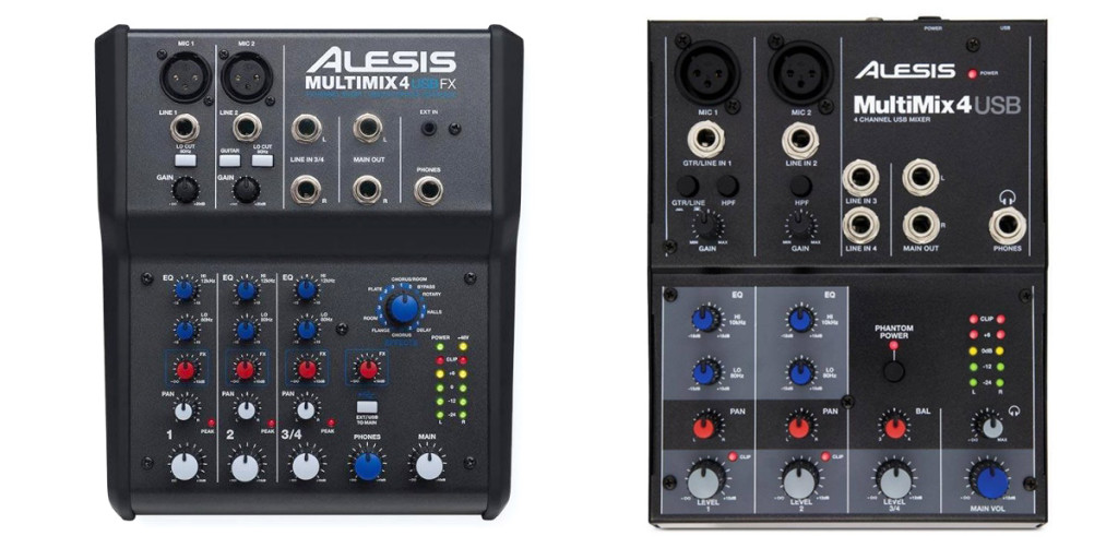 Alesis Multimix 4 USB y FX