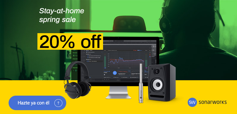 Ahorro del 20% en Sonarworks
