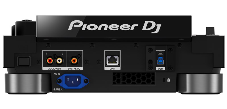 CDJ 3000 Detalle Parte Trasera