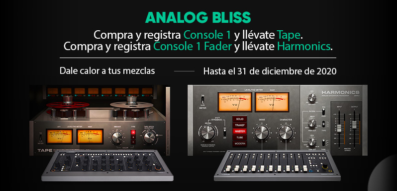 Promo Softube Analog Bliss
