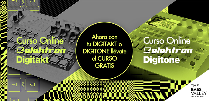 Curso en Bass Valley Gratis con Digitakt:Digitone