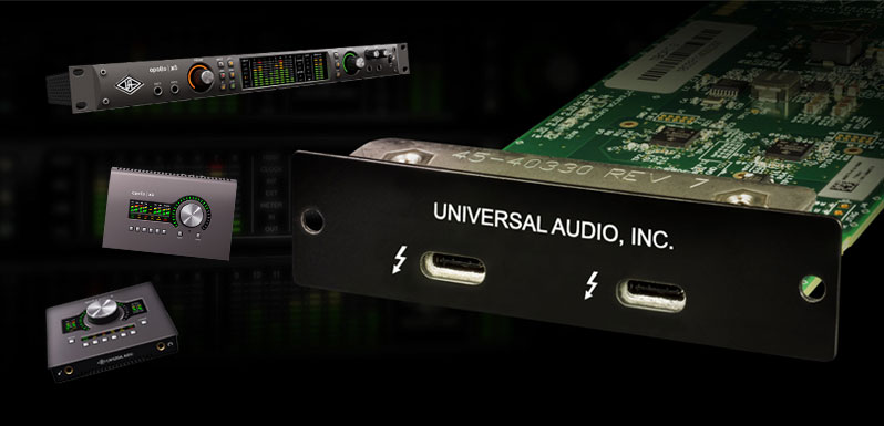 Guía de interfaces y DSP Universal Audio Thunderbolt
