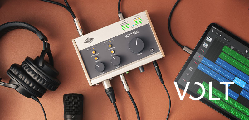 Universal Audio presenta las interfaces Volt