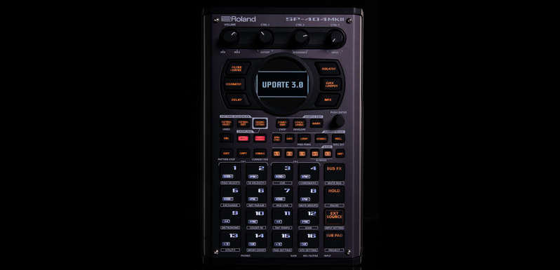 Actualización 3.0 para Roland SP-404 MKII