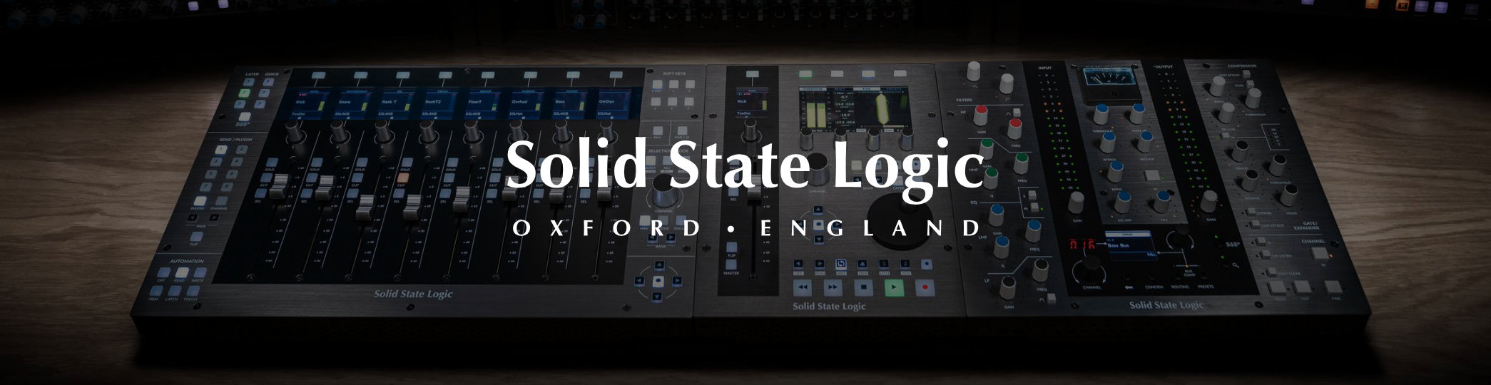 Descubre el catálogo de Solid State Logic en Cutoff Barcelona